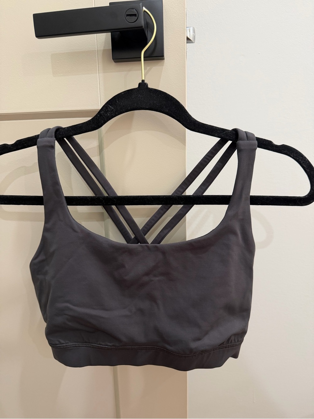 lululemon athletica Energy sports bra - Charcoal Gray